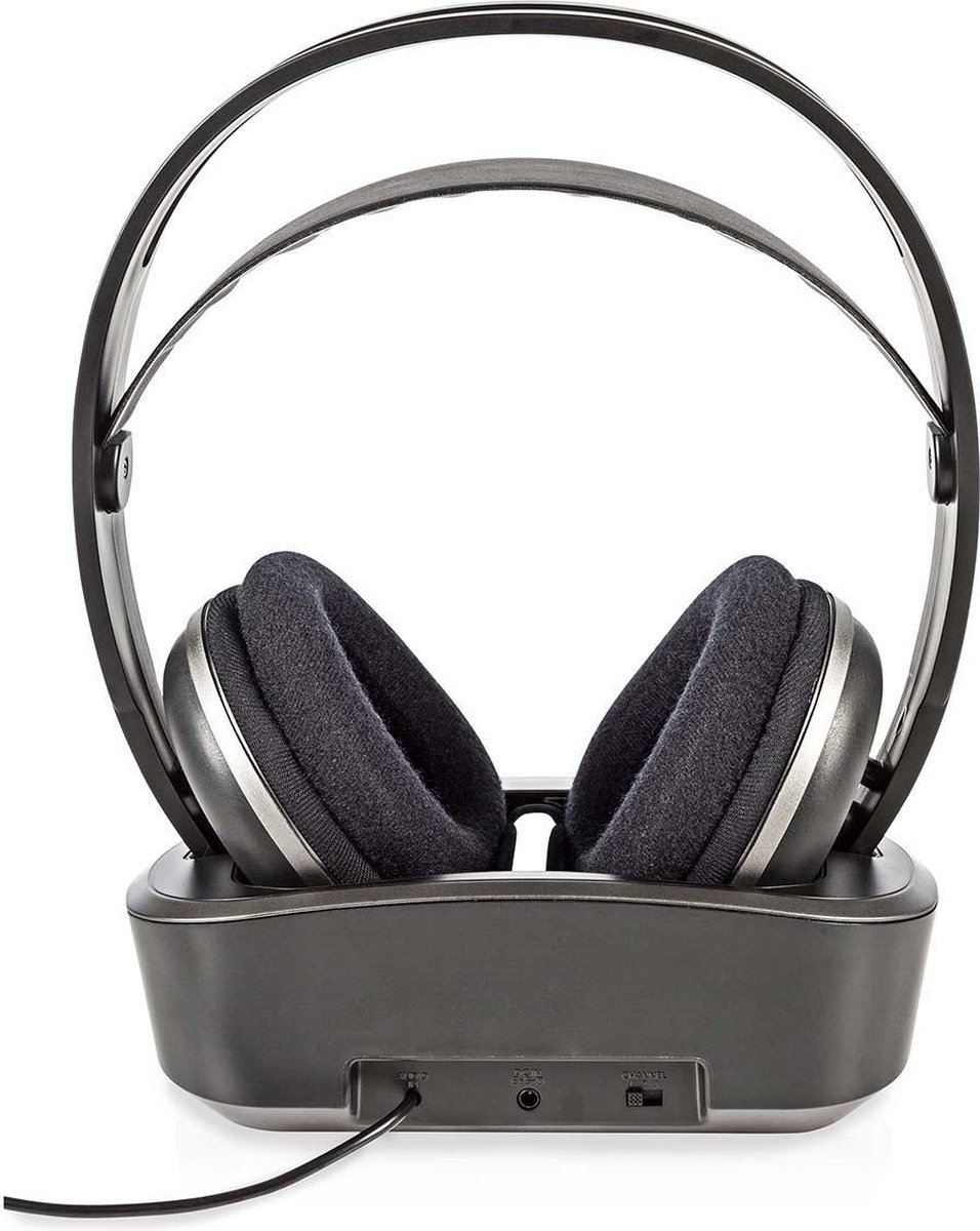 Nedis Draadloze TV-Koptelefoon Over-Ear 100 m Bereik - afbeelding 2