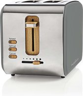 Nedis Toaster Toaster 2 tranches - Gris