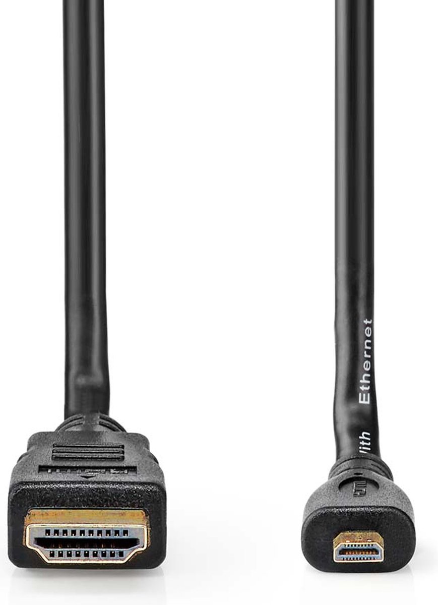 NEDIS CVGB34700BK20 HDMI-kabel 2,00 m Zwart