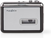 Cassettebandjes Digitaliseren - Draagbaar - Output: 1x 3,5 mm / 1x Mini USB - Accessoires: USB-kabel - Batterij Gevoed / USB Gevoed