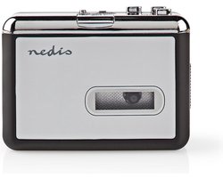 Nedis Cassetteadapter – Converter en Speler – Cassette naar MP3 – Draagbaar – Plug & Play