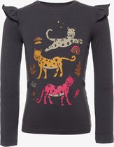 TwoDay meisjes shirt - Grijs - Maat 110/116