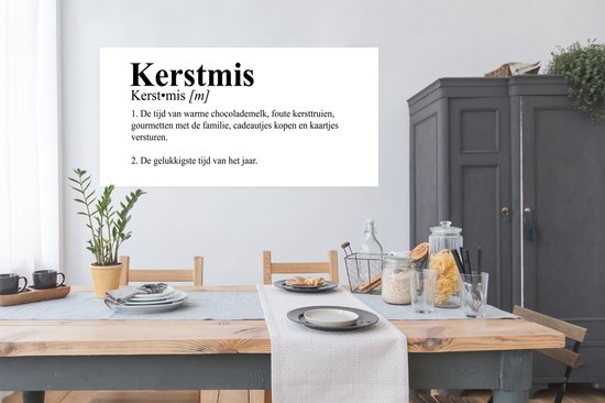 Affiche Noël - Fête - Rituels - 160x80 cm - Décoration de Noël - Décoration de Décorations de Noël - Décoration de Noël Salon