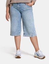 SAMOON Dames Denim bermuda Lotta