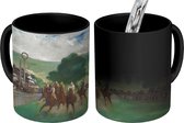 Magische Mok - Foto op Warmte Mok - The races at Longchamp - Edouard Manet - 350 ML