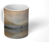 Mok - Zonsondergang boven een kalm meer in Vietnam - 350 ML - Beker