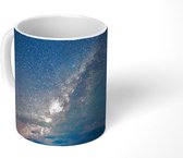 Mok - Sterren - Zonnestelsel - Turquoise - 350 ML - Beker