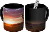 Magische Mok - Foto op Warmte Mok - Windmolen op het platteland van Australië - 350 ML