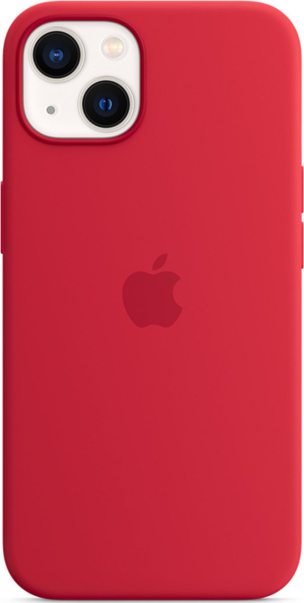 Apple - Siliconen hoesje - MagSafe - iPhone 13 hoesje - Rood