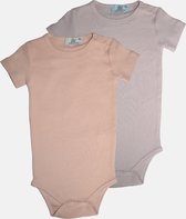 Edelweiss Rompers met korte mouwen set van 2 Mix 86