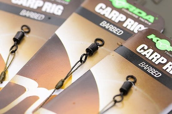 Korda Dark Matter Rig -20lb - Haakmaat 4 - Camo van Korda — afbeelding 5