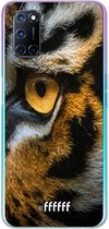 6F hoesje - geschikt voor OPPO A72 -  Transparant TPU Case - Tiger #ffffff