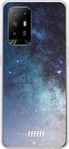 6F hoesje - geschikt voor OPPO A94 5G -  Transparant TPU Case - Milky Way #ffffff