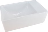 Bally Rhea XXS Fontein Zonder Kraangat 30,5x18x11cm Wit