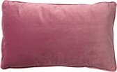 Dutch Decor FINN - Sierkussen velvet Heather Rose 30x50 cm - roze