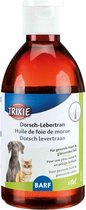 Trixie dorslevertraan hond / kat - 250 ml - 1 stuks