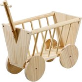 Karlie wonderland houten bolderwagen - medium - 1 stuks