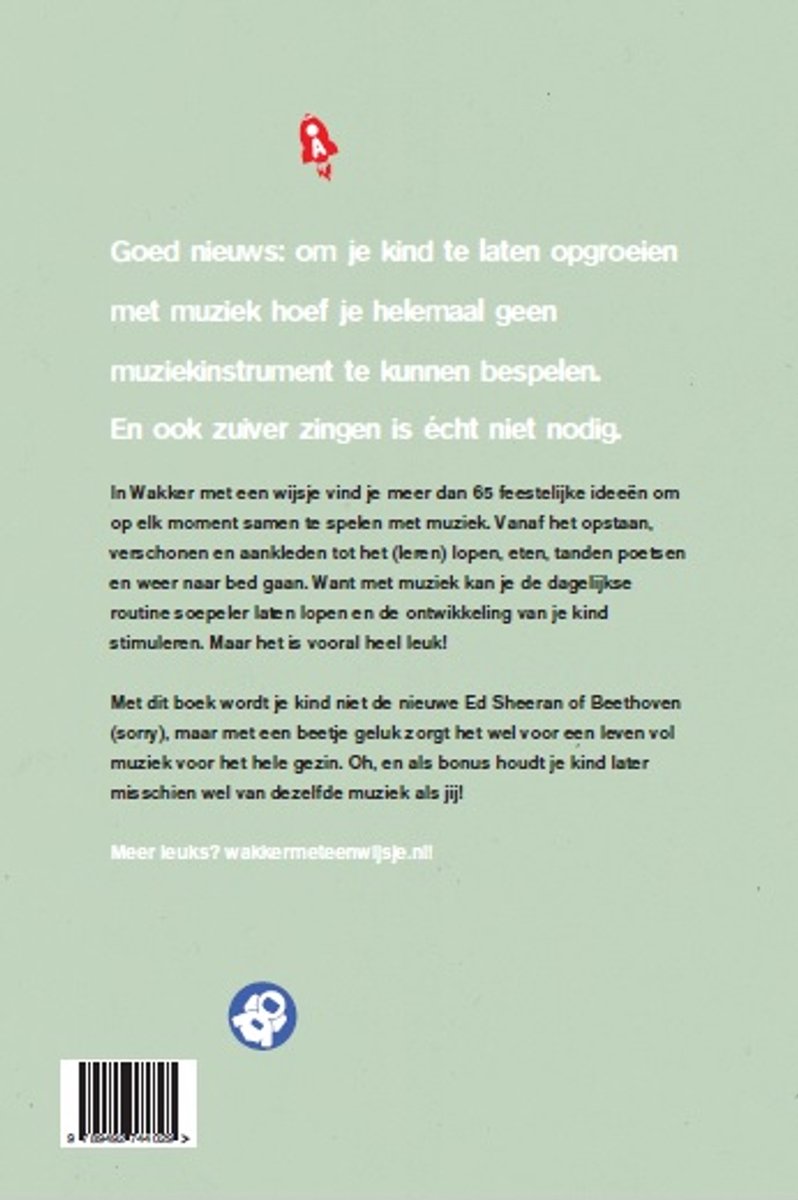 Wakker met een wijsje - back cover