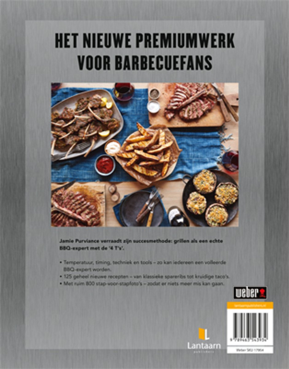 Weber's BBQ bijbel - back cover