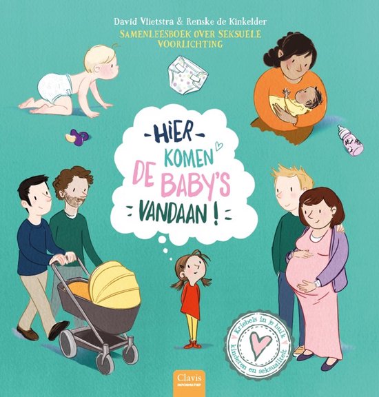 Kriebels in je buik - Hier komen de baby's vandaan! - cover