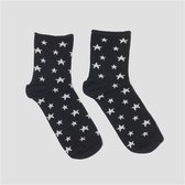 Socks Star Black Silver - LAST ITEMS IN STOCK