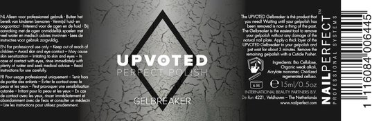 UPVOTED Gelbreaker - Gel Nagellak verwijderaar - 15ml - MUSTHAVE!! - Upvoted