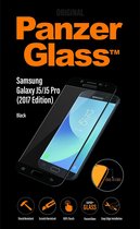 PanzerGlass Gehard Glas Screenprotector Geschikt voor Samsung Galaxy J5 (2017) - Zwart