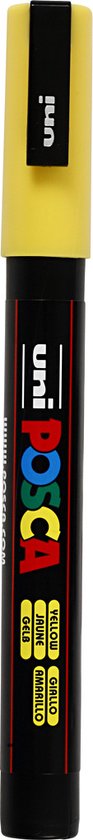 Verfstift Posca PC3M F geel