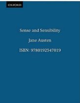 Boek "Sense and Sensibility" van Jane Austen. ISBN: 9780192547019.