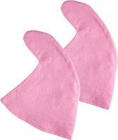 2x stuks roze verkleed kaboutermuts - Carnaval hoeden
