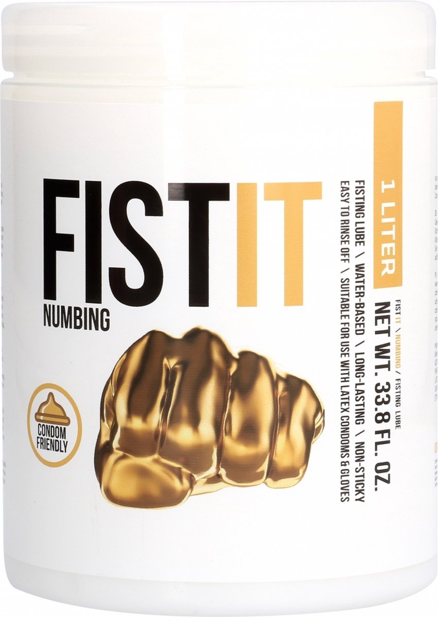 Shots Pharmquests Glijmiddel Fist It - Numbing 1000 ml