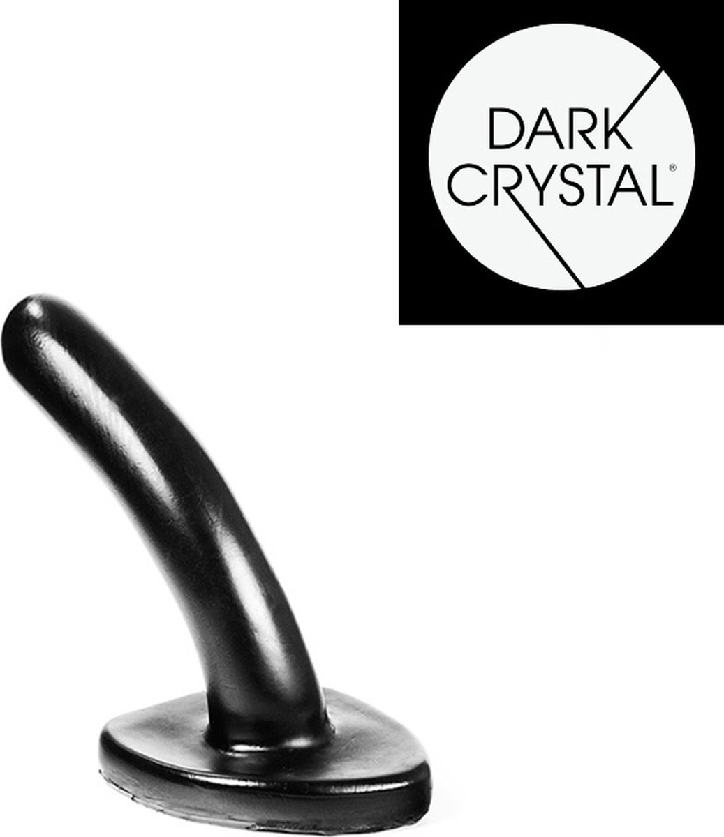 Goedkoopste Dark Crystal Anaal Dildo 21 x 4 cm - zwart