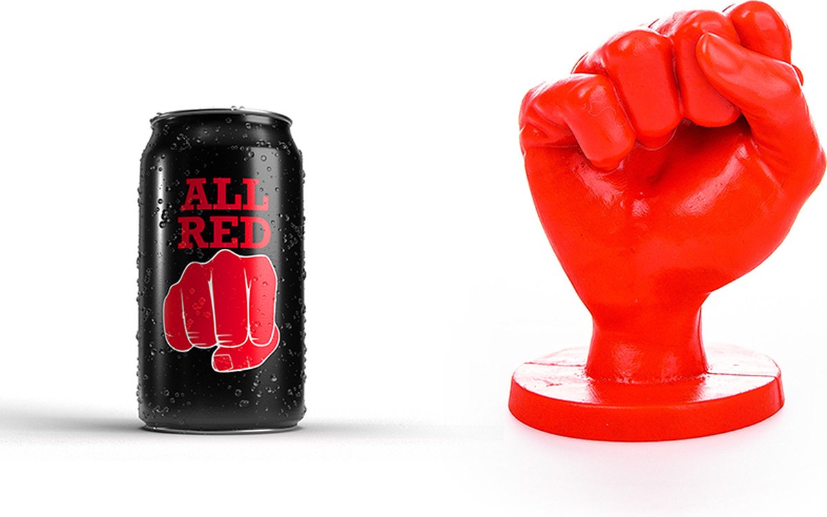 Goedkoopste All Red Fisting Dildo - medium