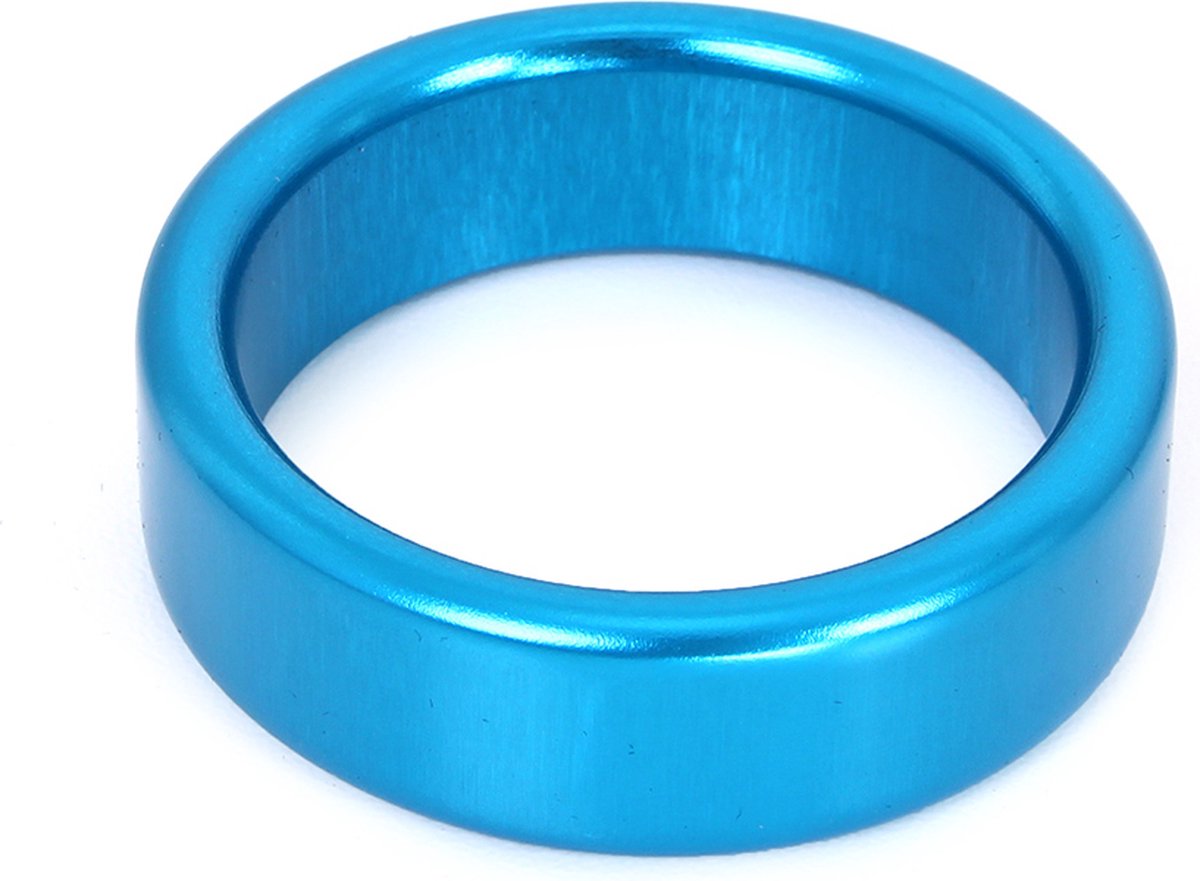 Goedkoopste Cockring Blue Aluminium 40 mm | Kiotos Steel