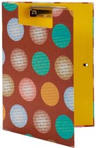 Pincello Klembord A4 Karton 23 X 2 X 32 Cm Bruin