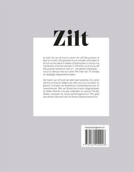 Of liter Nieuwsgierigheid Zilt, Annette van Ruitenburg | 9789464040906 | Boeken | bol.com