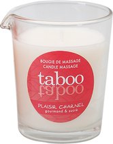 Ruf Taboo Candle Massage Woman Plaisir Charnel - Massagekaars voor Haar - Cacaobloem - 60 gram