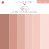 The Paper Boutique Kleur Papier - Blush - 6x6 vellen - 20.3x20.3cm