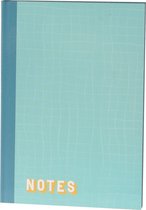 Notitieboek hardcover blauw