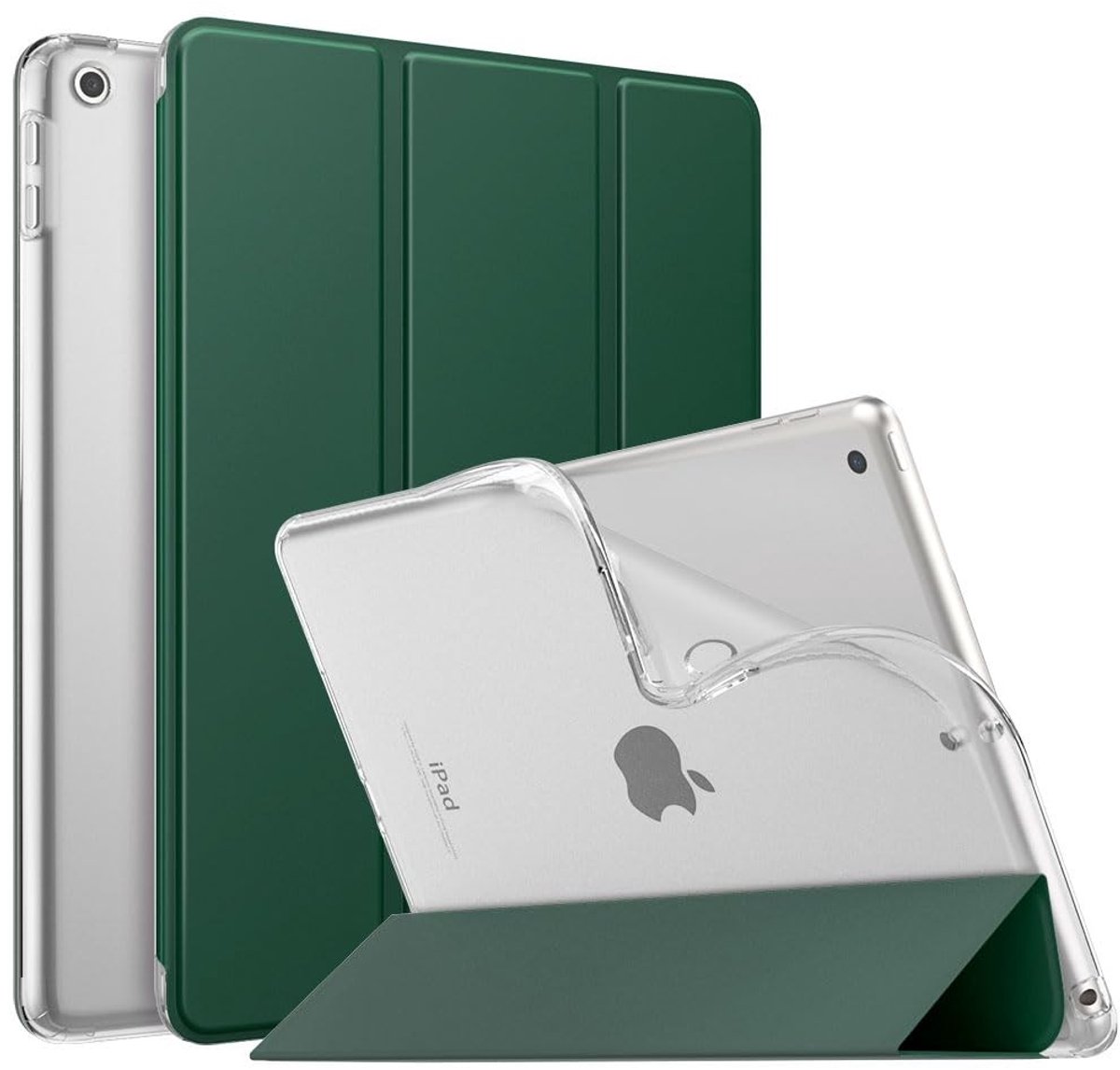 Dailygoods - Dailygoody - iPad 10.2 Hoesje - Slanke Bescherming - Zachte Matte Achterkant - Automatisch Waken/Slapen - Geschikt voor iPad 9e/8e/7e Generatie - Denn...