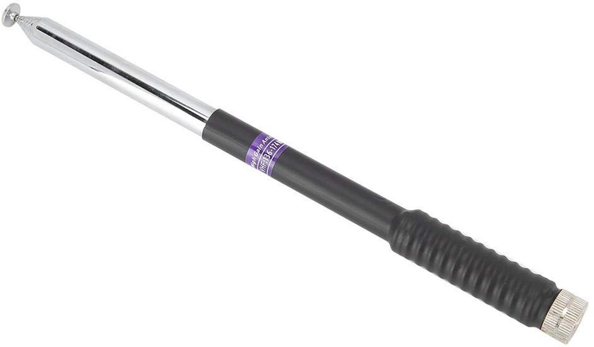 Dailygoods - Dailygoody mannelijke radioantenne - lange trekstangantenne - aluminium - universeel - VHF antenne - geschikt voor Astro 220 320 430 900