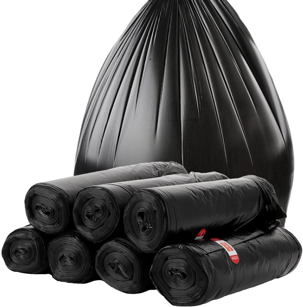 Dailygoody - Vuilniszakken - Extra Sterk - 225 Stuks - 40 Liter - Tear-Resistant - 60 x 80 cm - Geschikt voor Huishoudens en Tuinen