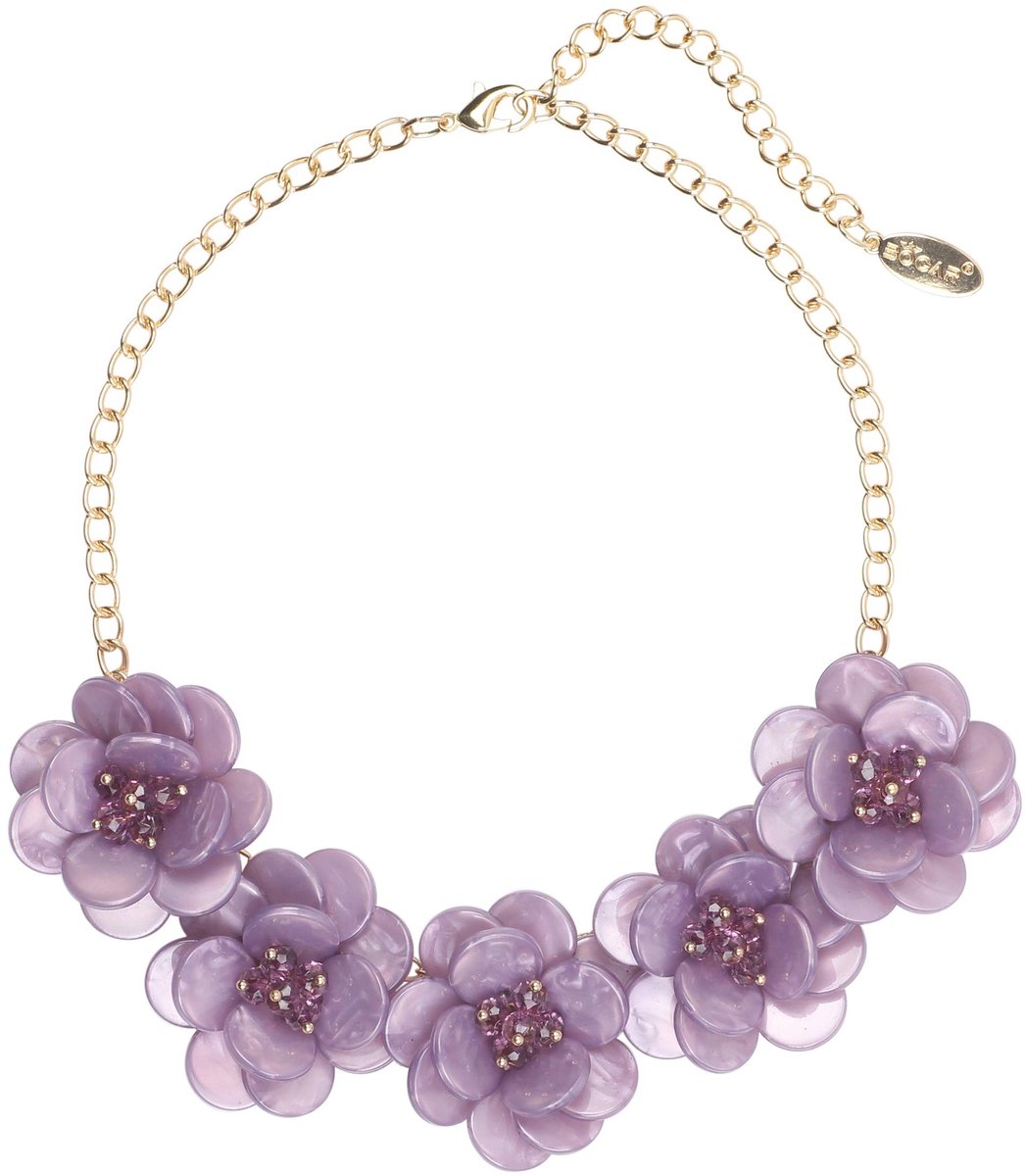 Dailygoods - Dailygoody - Bocar Type Zonder Metaal - Elegante Damesketting - Lichtgewicht Design - Perfect voor Elke Gelegenheid - Stijlvolle Accessoire - Comforta