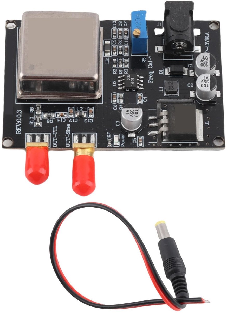 Dailygoods - Dailygoody - Frequentie Standaard Referentie Module - Kristaloscillator - Stabiele Output - Vrouwelijke Interface - 10MHz - Geschikt voor Precisie...