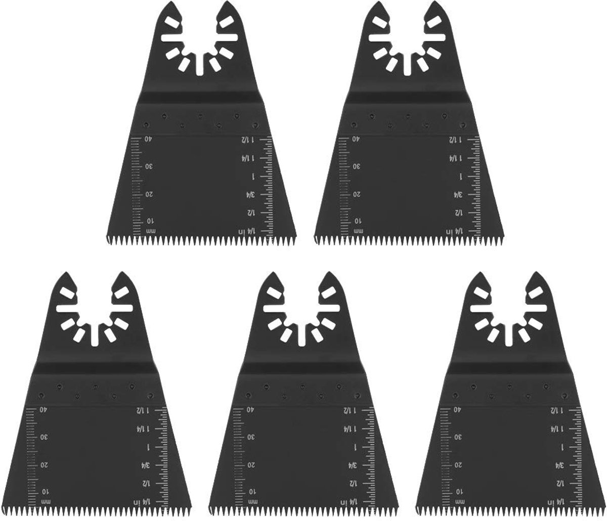 Dailygoods - Dailygoody - Oscillerende Tool Blades - Multifunctionele Zaagbladen - Voor Hout en Metaal - 65 mm - Snelle Montage - Geschikt voor Diverse Klussen - S..