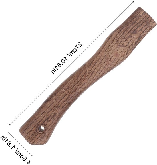 Vervangende Houten Steel voor Bijl, Schop of Spade - Universele Houtkwaliteit — afbeelding 5