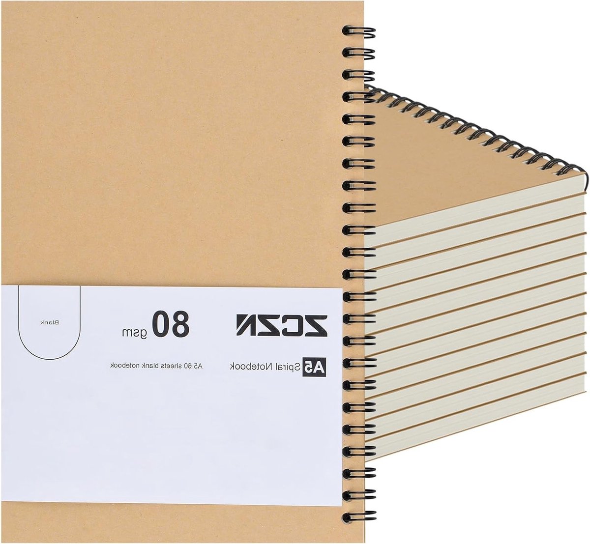 Lined Notebooks Set van 12 Stuks, Spiral Notitieboeken voor School, Studie en Kantoor, 120 Pagina's en 60 Vellen