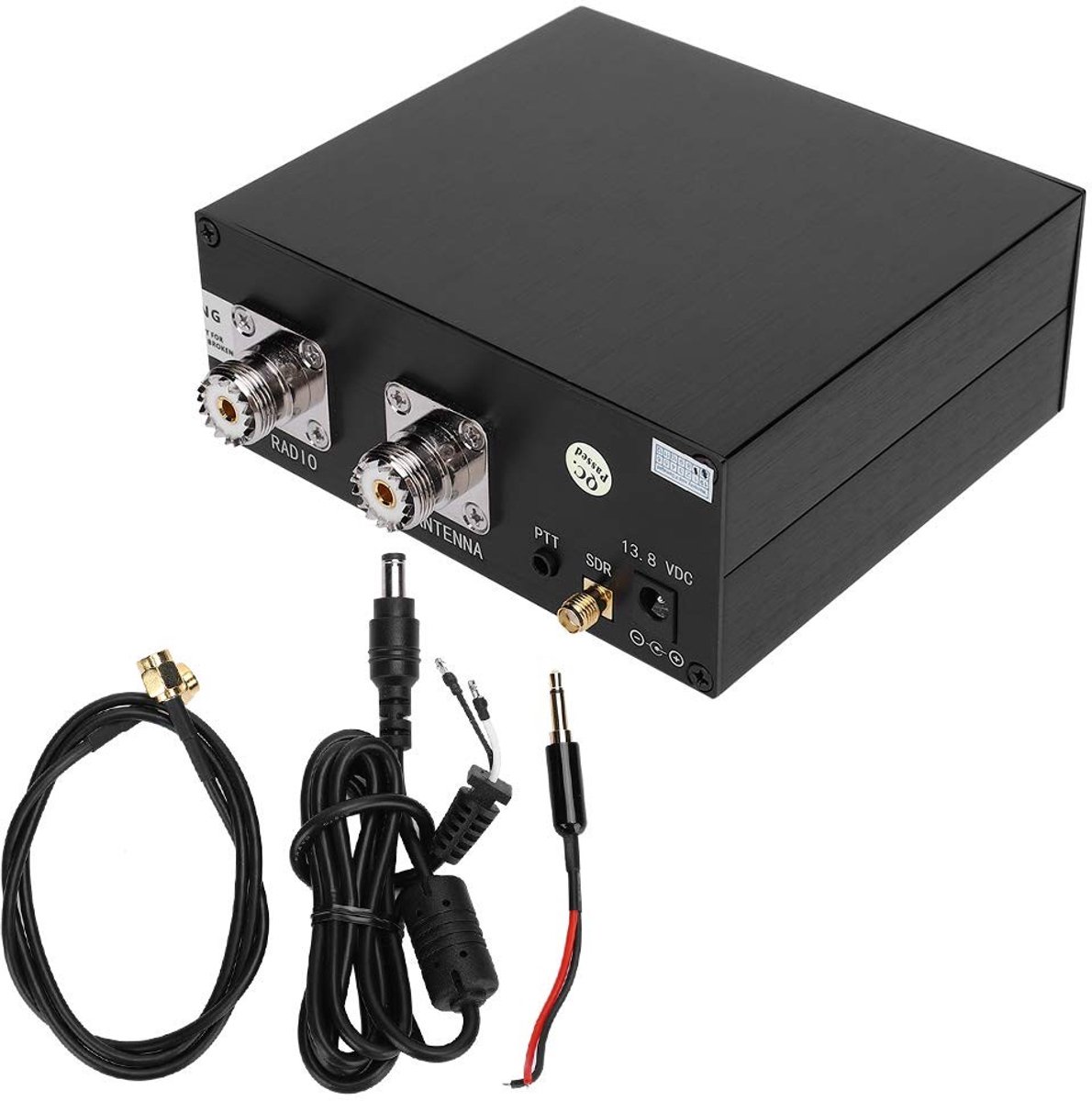 Dailygoods - Dailygoody - DC-160 MHz Antenne Sharer - Antennedeler - Aluminium Doos - 100 W Schakelaar - Ideaal voor Transceiver - Perfect voor Amateur Radio