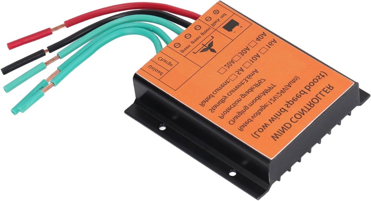 Windturbine Oplader Controller IP67 Waterdicht 12V 24V PWM Ontlading voor Acculaden en Duurzame Energie