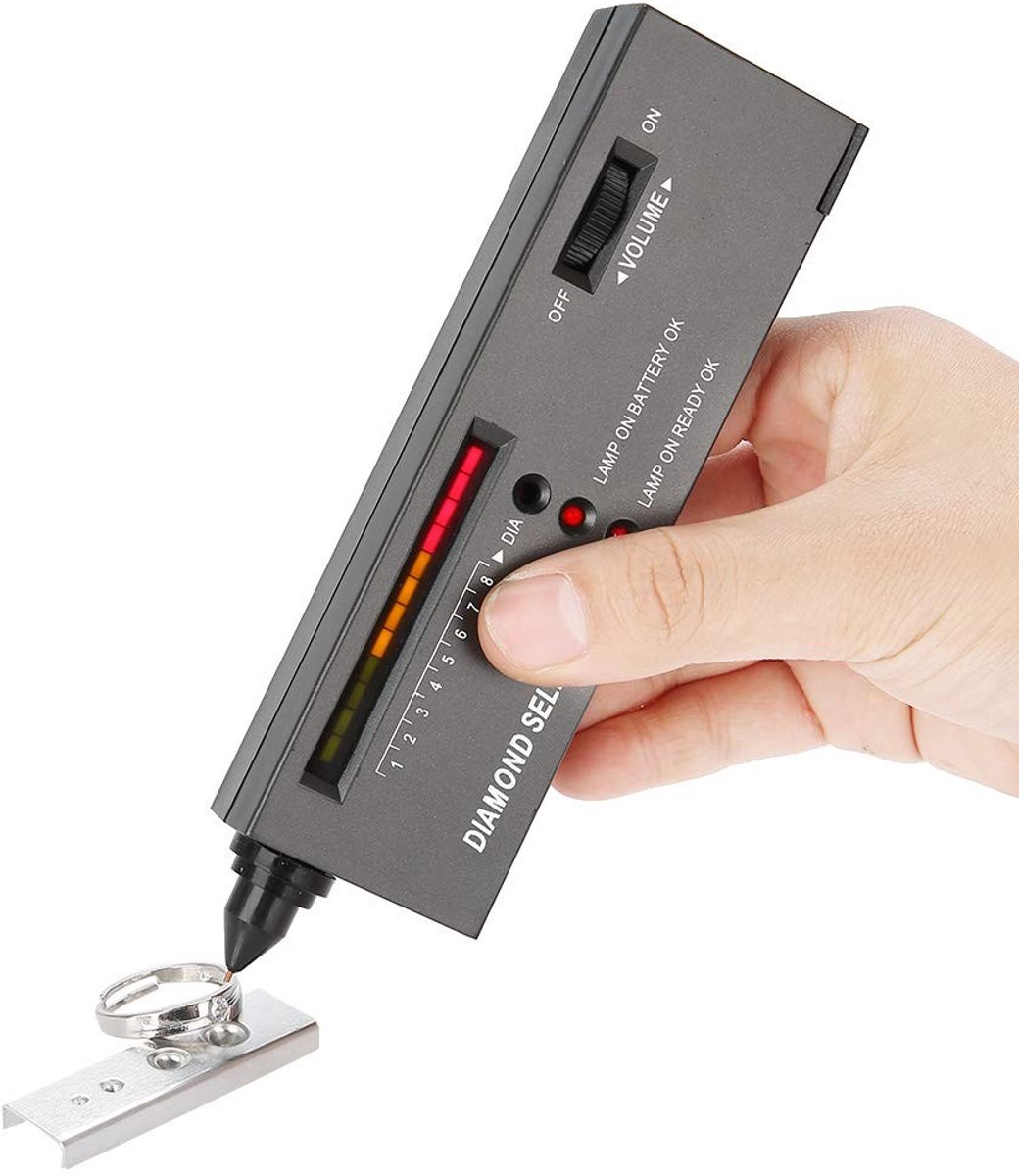 Dailygoods - Dailygoody - Diamant Tester - Professionele Diamant Tester met Hoogste Nauwkeurigheid - Nauwkeurig - Tester voor Diamanten - Geschikt voor Juweli
